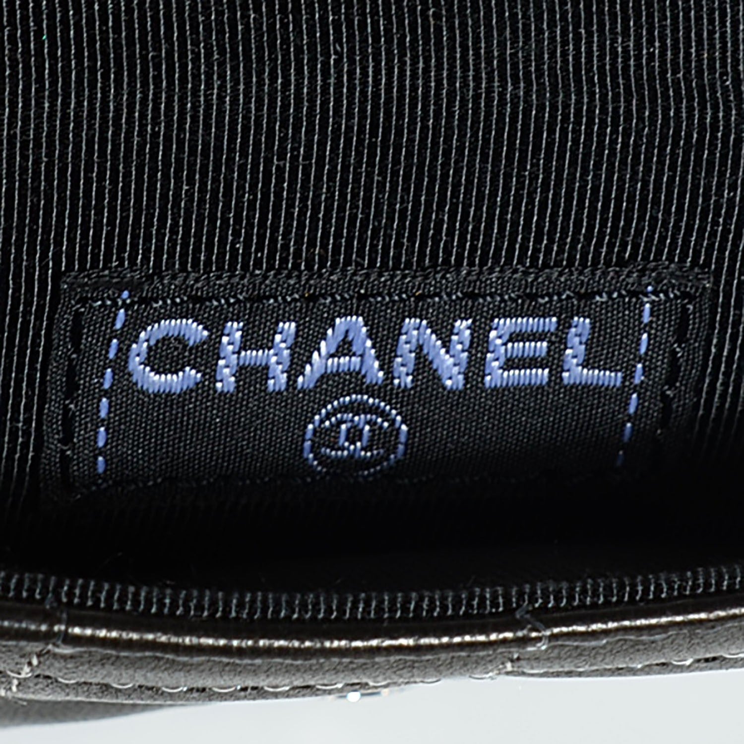 Chanel Lambskin Square Stitched Micro Convertible Flap Belt Bag Black 7 of 10