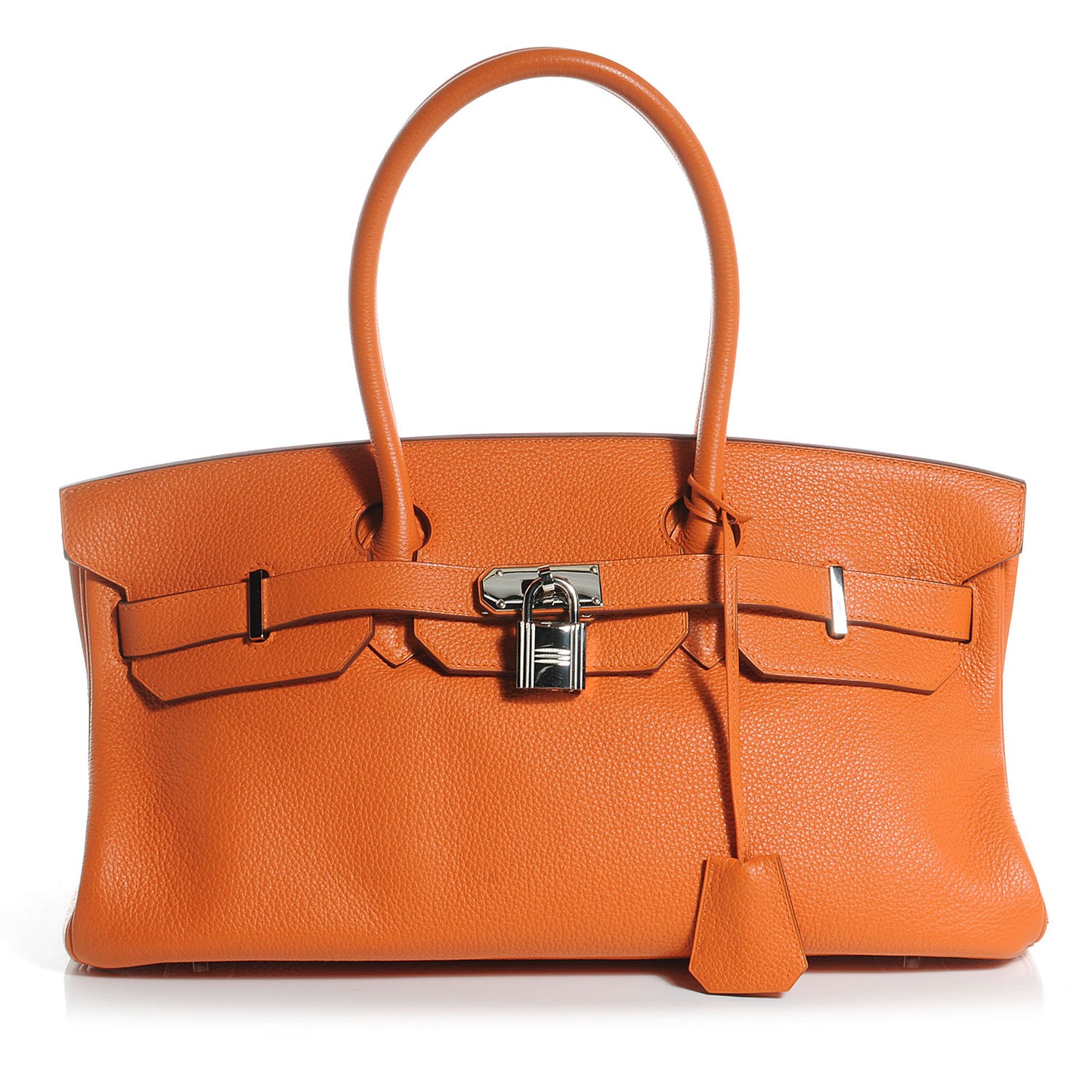 Evergrain JPG Shoulder Birkin II 42 Orange