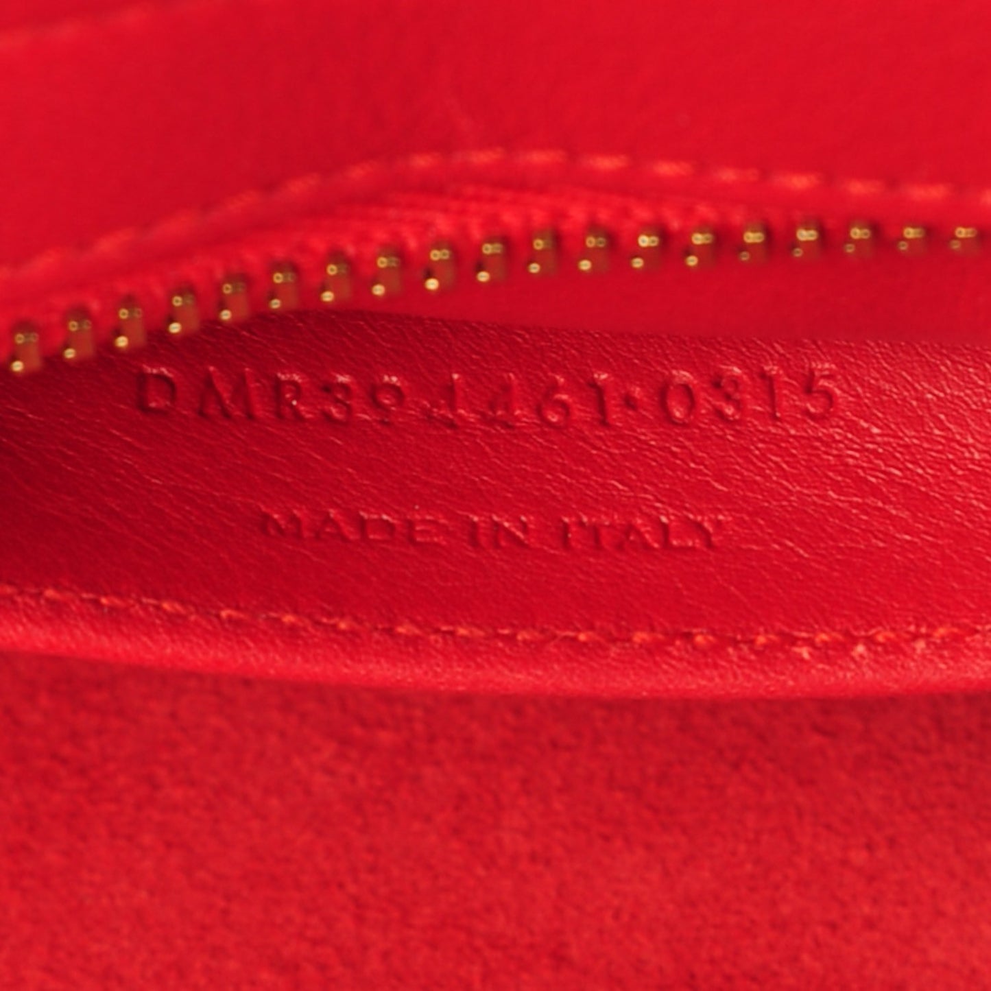 Calfskin Small Monogram Cabas New Red