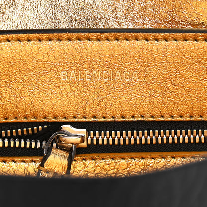 Balenciaga Textured Patent Calfskin XXS Everyday Tote Black 5 of 18
