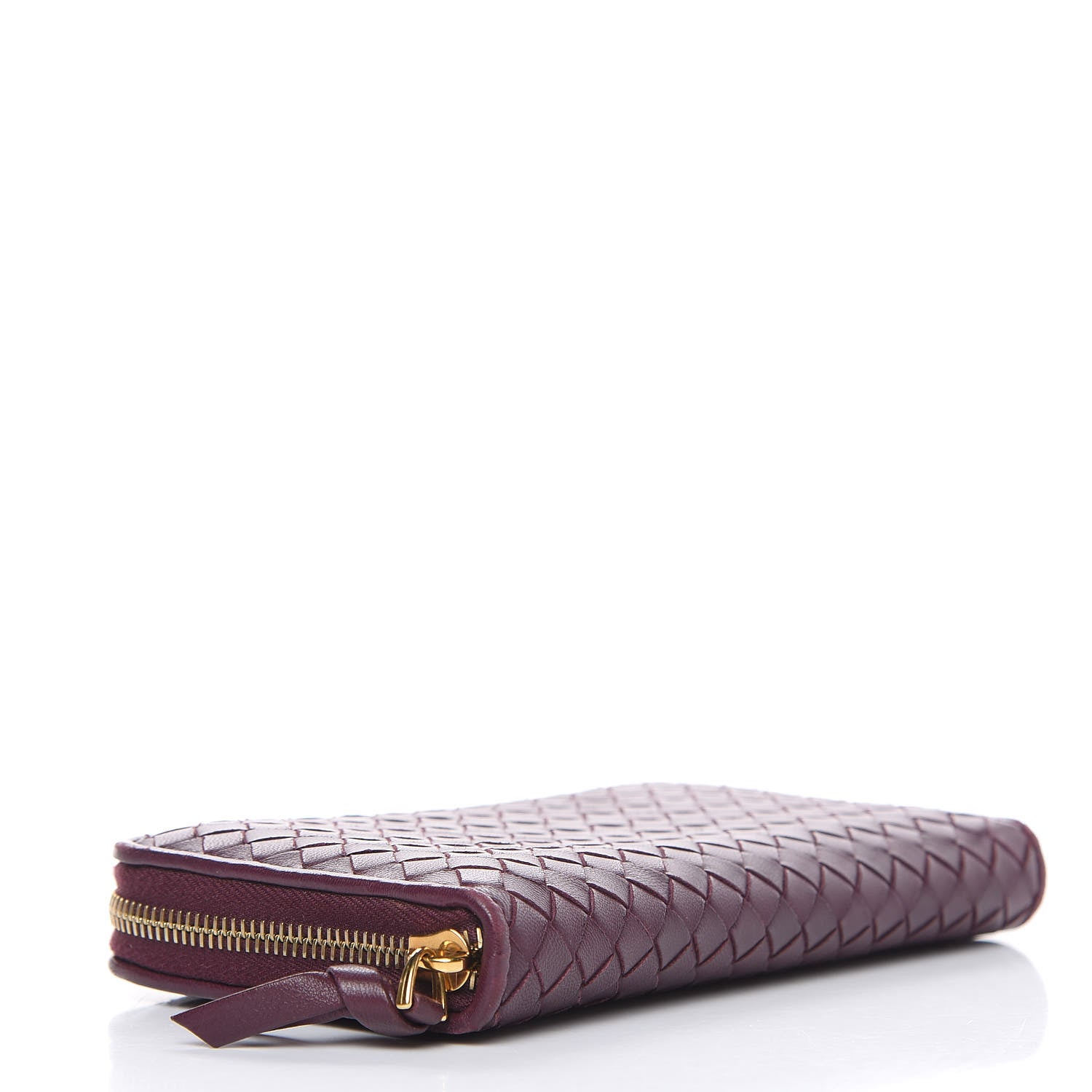 Bottega Veneta Nappa Intrecciato Zip Around Wallet Opera 4 of 13