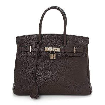 Hermes Togo Birkin 30 Chocolate 1 of 11