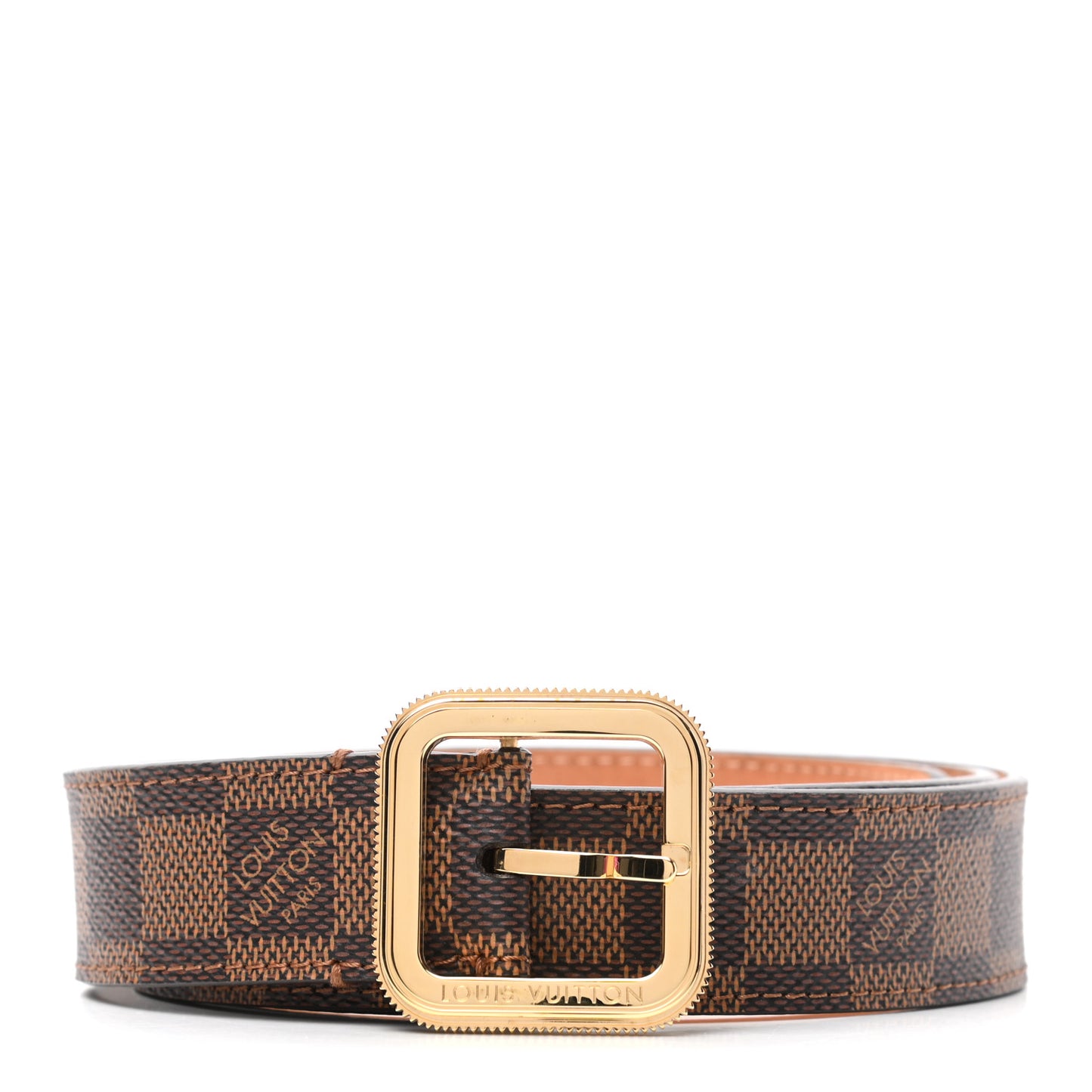 Damier Ebene Tresor Belt 95 38