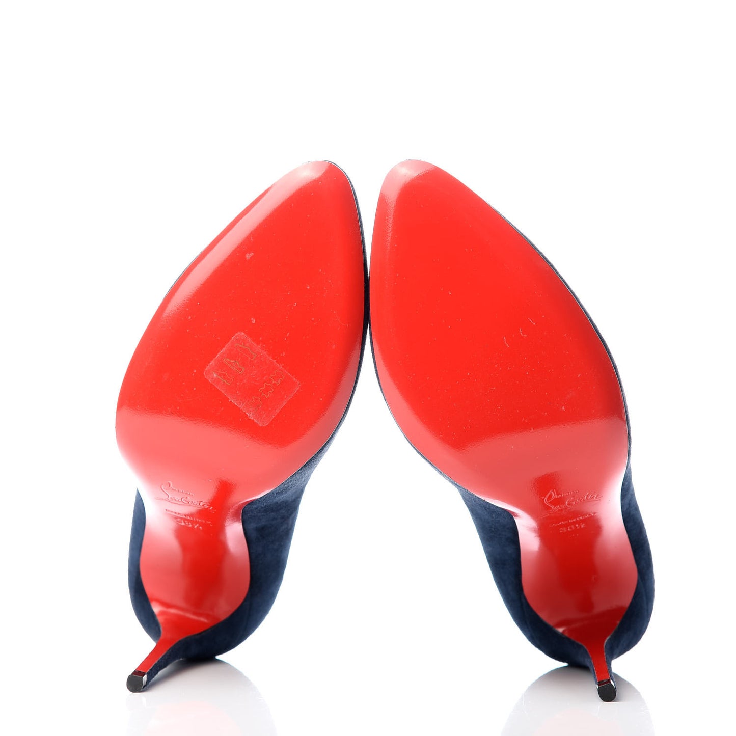 Veau Velours Eloise 100 Pumps 38.5 Marine