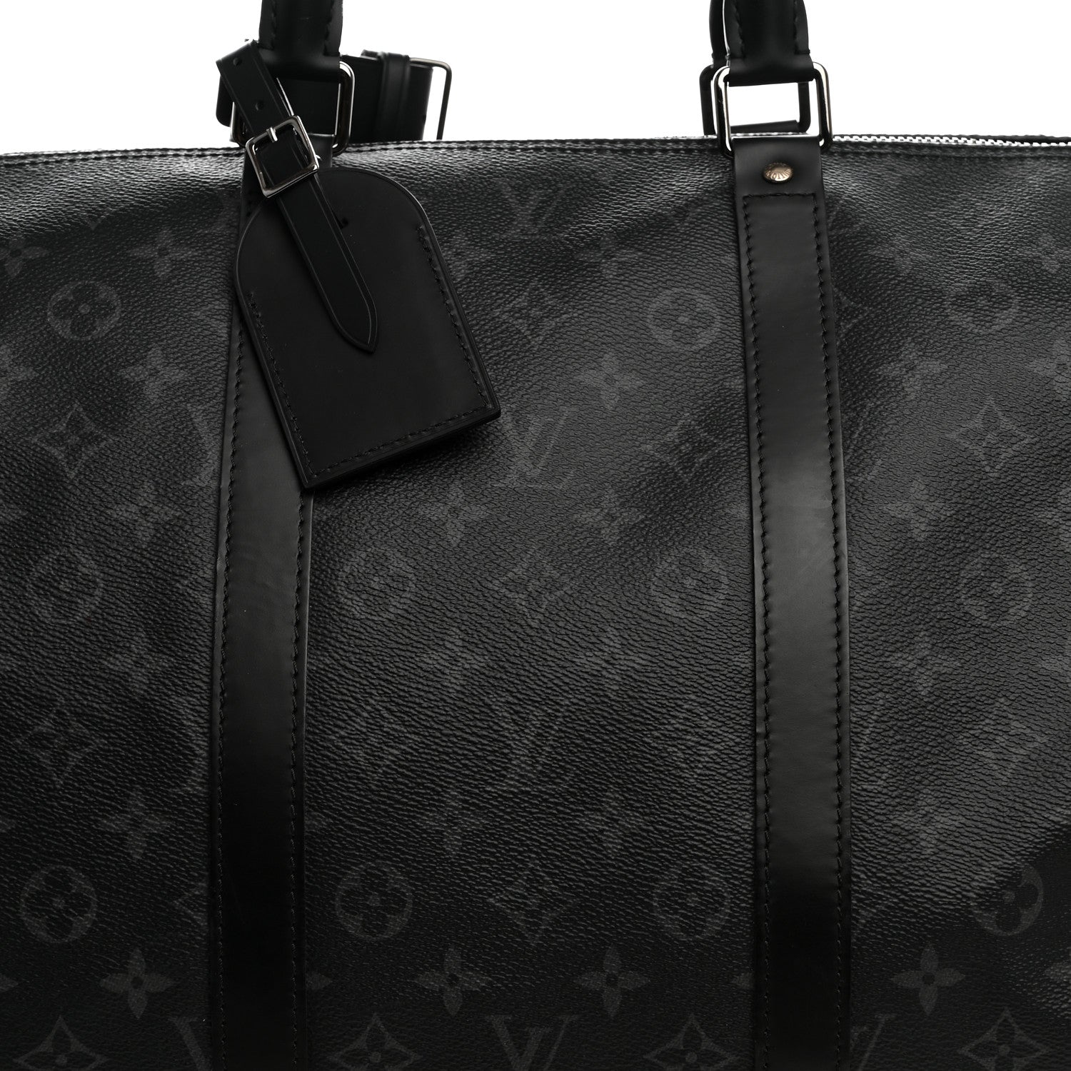 Louis Vuitton Monogram Eclipse Keepall Bandouliere 55 7 of 10