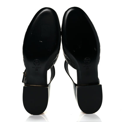 Chanel Patent Lambskin Quilted Cap Toe Ballerina Flats 39 Black 5 of 9