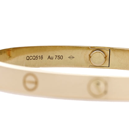 Cartier 18K Yellow Gold LOVE Bracelet 20 5 of 7