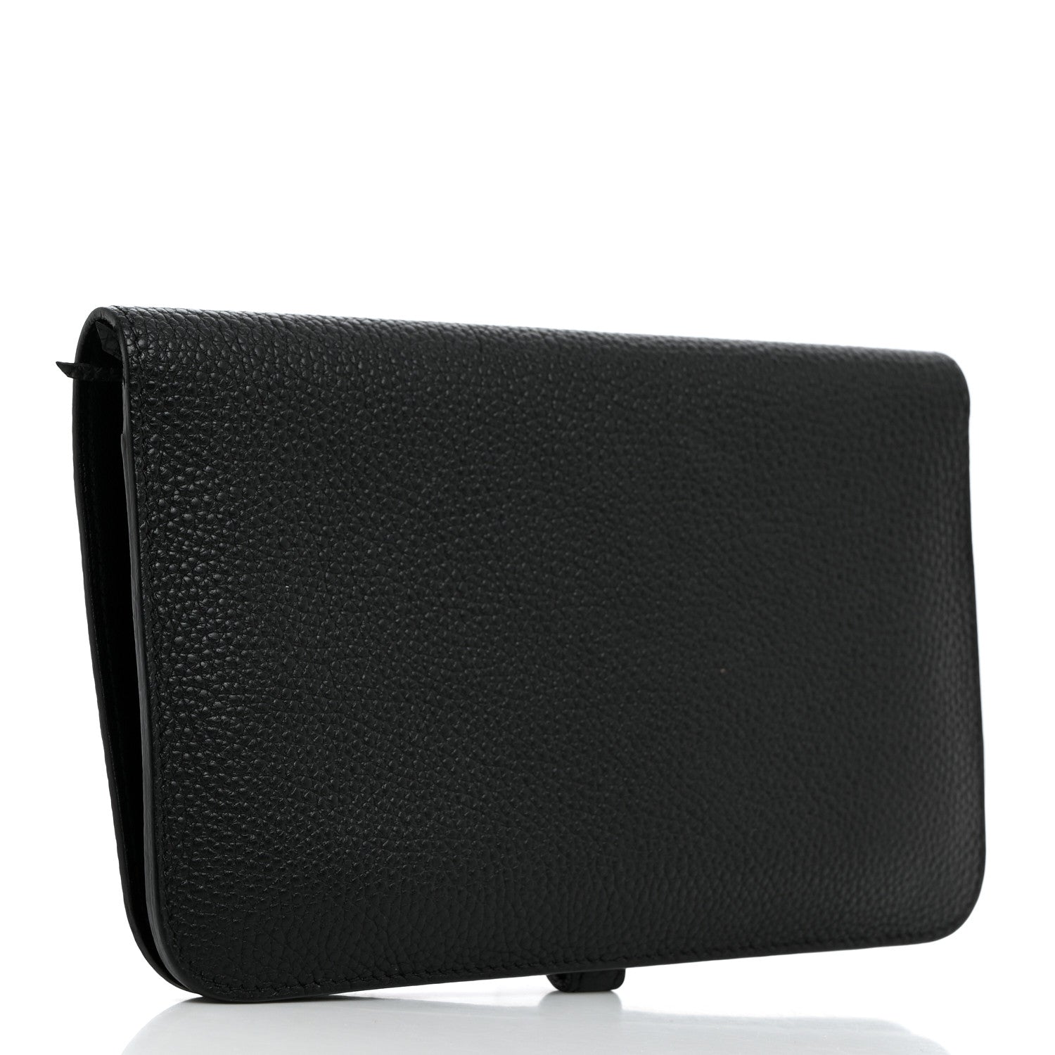 Hermes Togo Dogon Duo Wallet Black 4 of 9