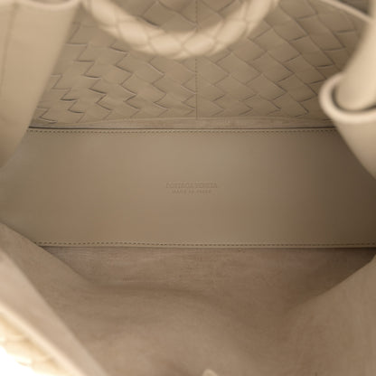 Bottega Veneta Silky Calfskin Medium Andiamo Shoulder Bag Butterscotch 5 of 10