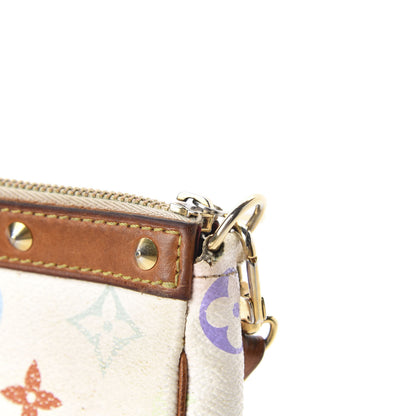 Louis Vuitton Monogram Multicolor Pochette Accessories White 8 of 14