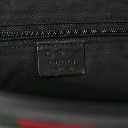 Gucci Techno Canvas Web Vertical Tote Black 6 of 10
