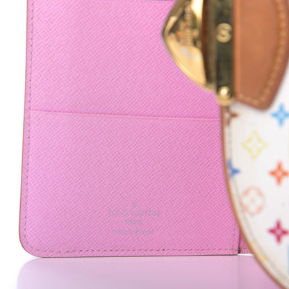 Louis Vuitton Monogram Multicolor Eugenie Wallet White Litchi 8 of 13