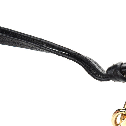 Gucci Monogram Matelasse Diagonal Small GG Marmont Chain Shoulder Bag Beige Black 10 of 10