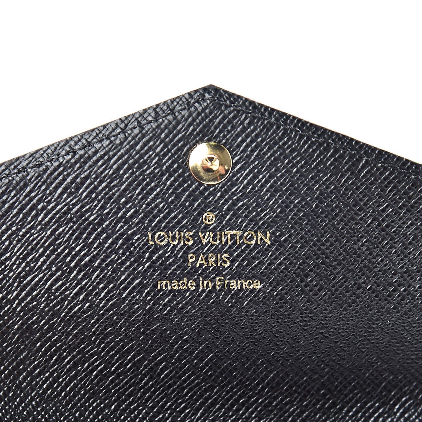 Monogram Daily Organizer Envelope Insert Black