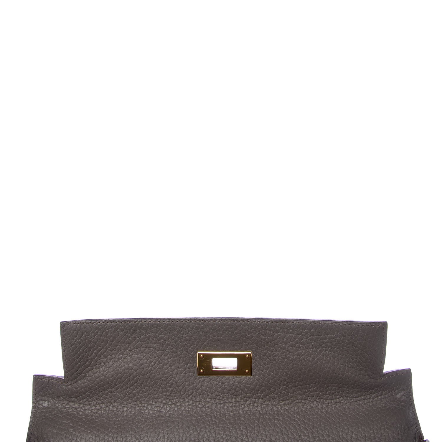 Hermes Taurillon Clemence Kelly Retourne 28 Etain 15 of 42