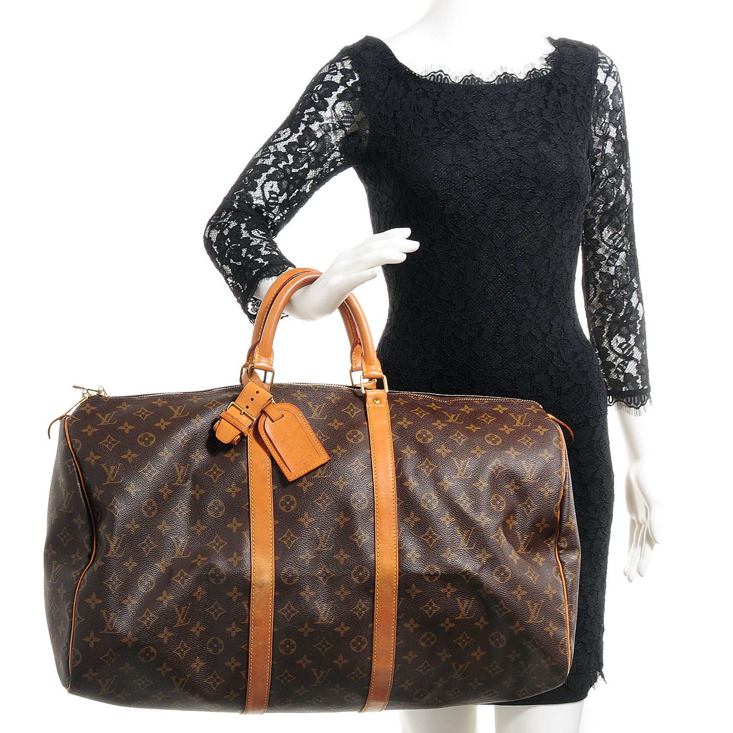 Louis Vuitton Monogram Keepall 55 2 of 7