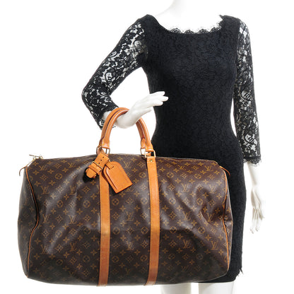 Louis Vuitton Monogram Keepall 55 2 of 7