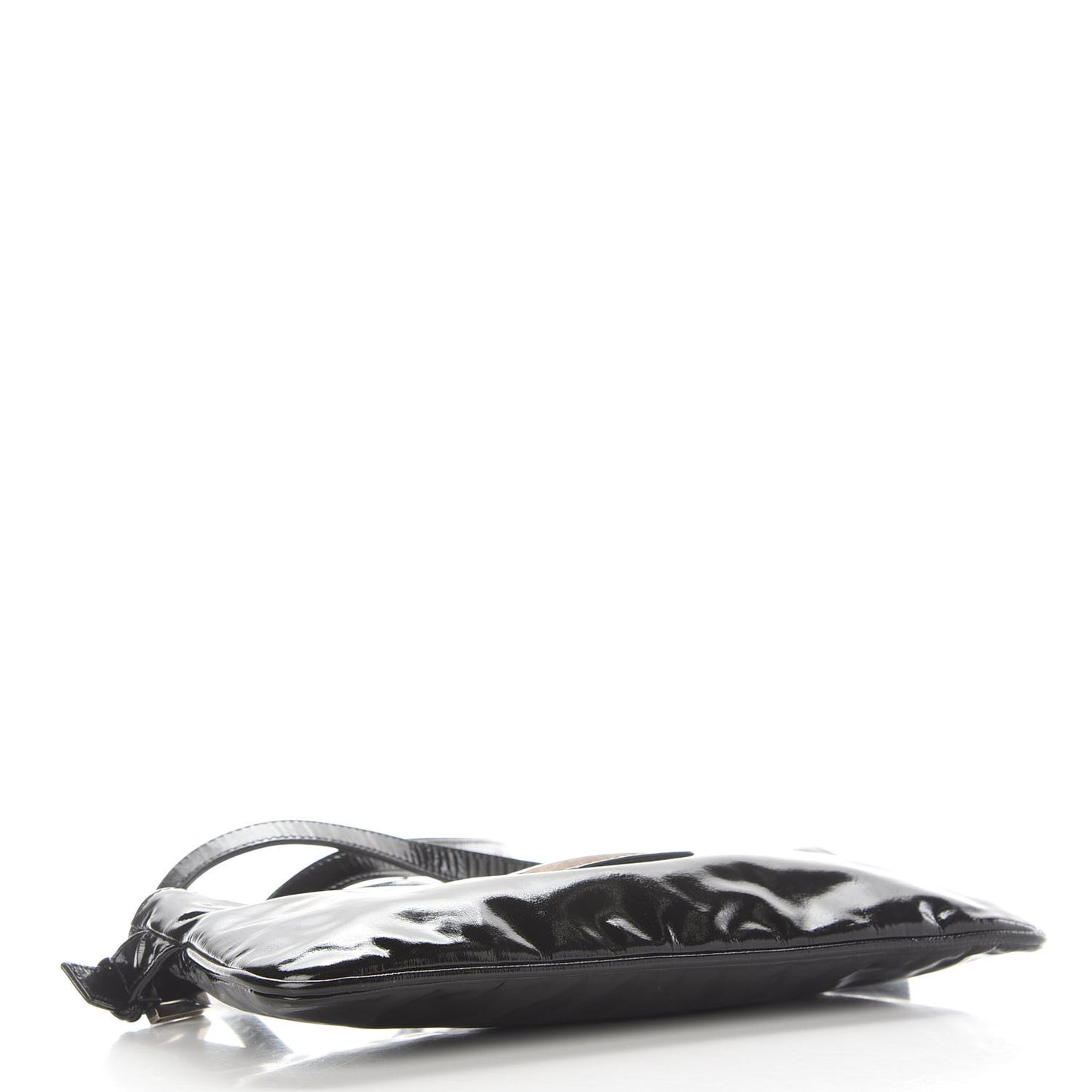 Patent Baguette Black