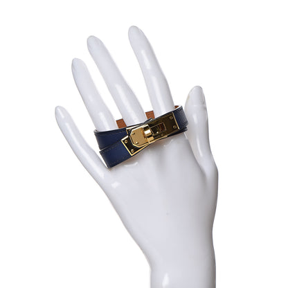 Hermes Swift Kelly Double Tour Bracelet XS Bleu Saphir 2 of 7