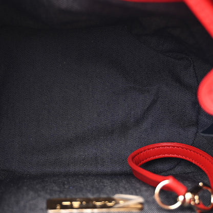 Chanel Lambskin CC Mania Backpack Red 5 of 15