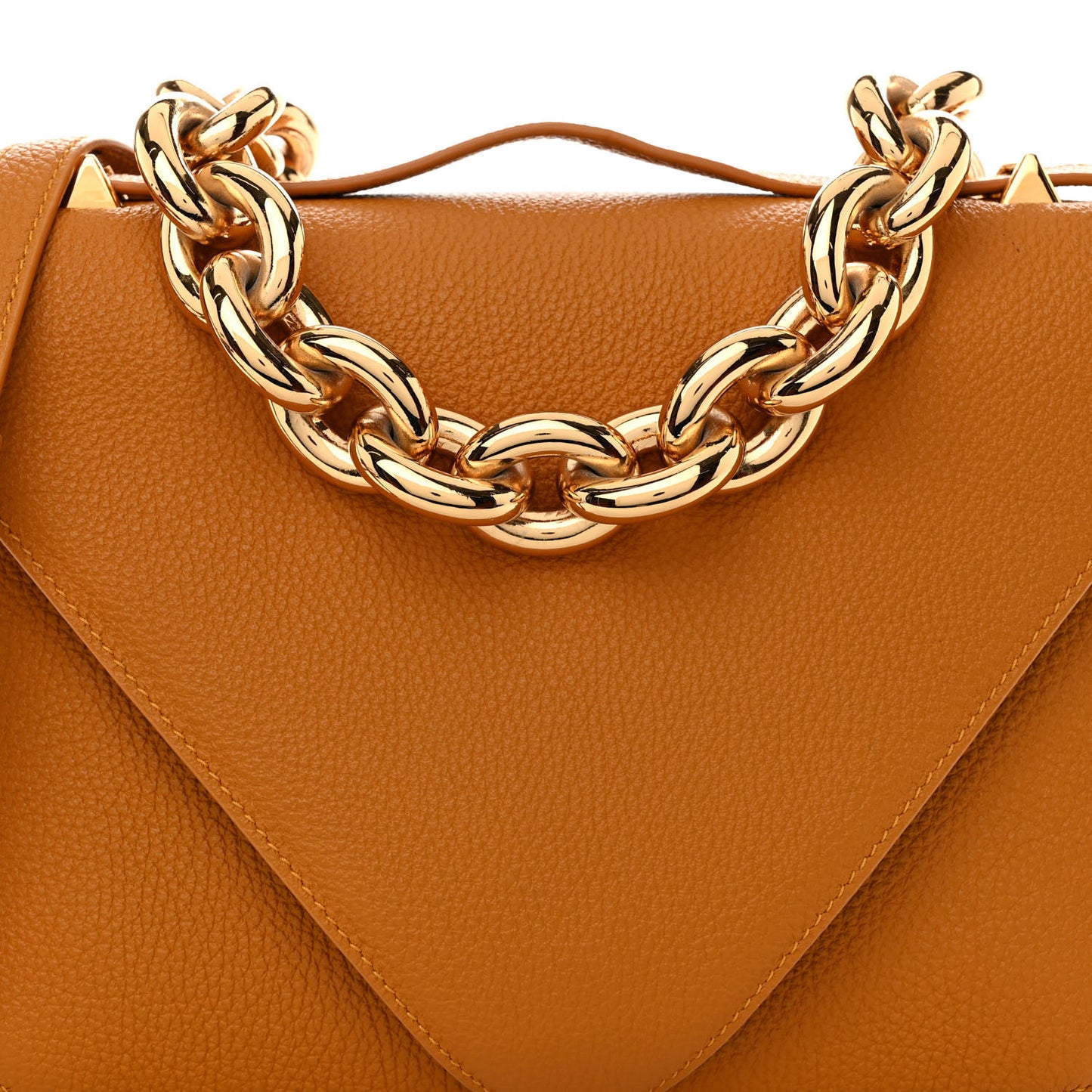 Calfskin Mount Envelope Bag Cob