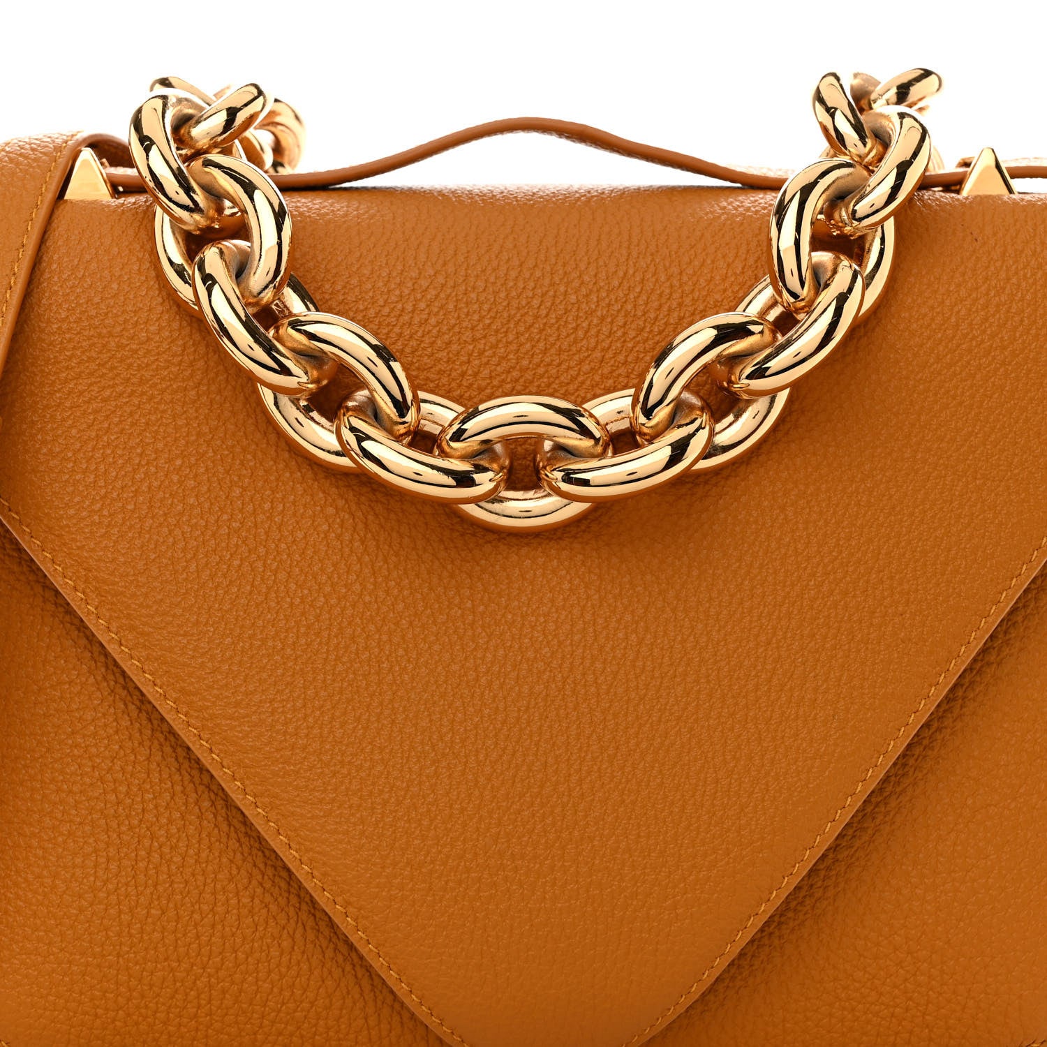 Bottega Veneta Calfskin Mount Envelope Bag Cob 8 of 10