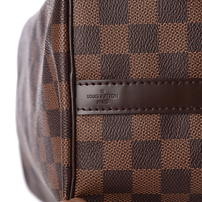 Louis Vuitton Damier Ebene Speedy Bandouliere 30 7 of 11