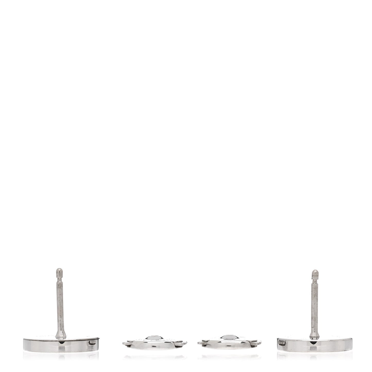 18K White Gold Black Onyx BVLGARI BVLGARI Stud Earrings