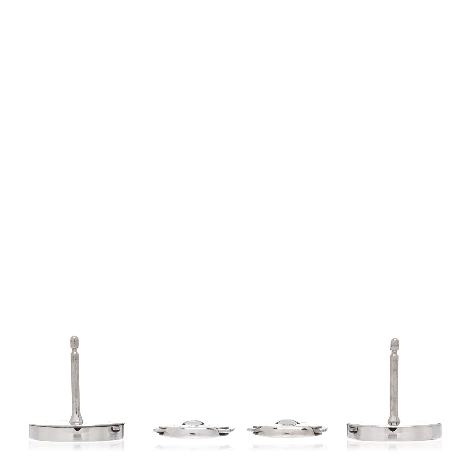Bulgari 18K White Gold Black Onyx BVLGARI BVLGARI Stud Earrings 3 of 5