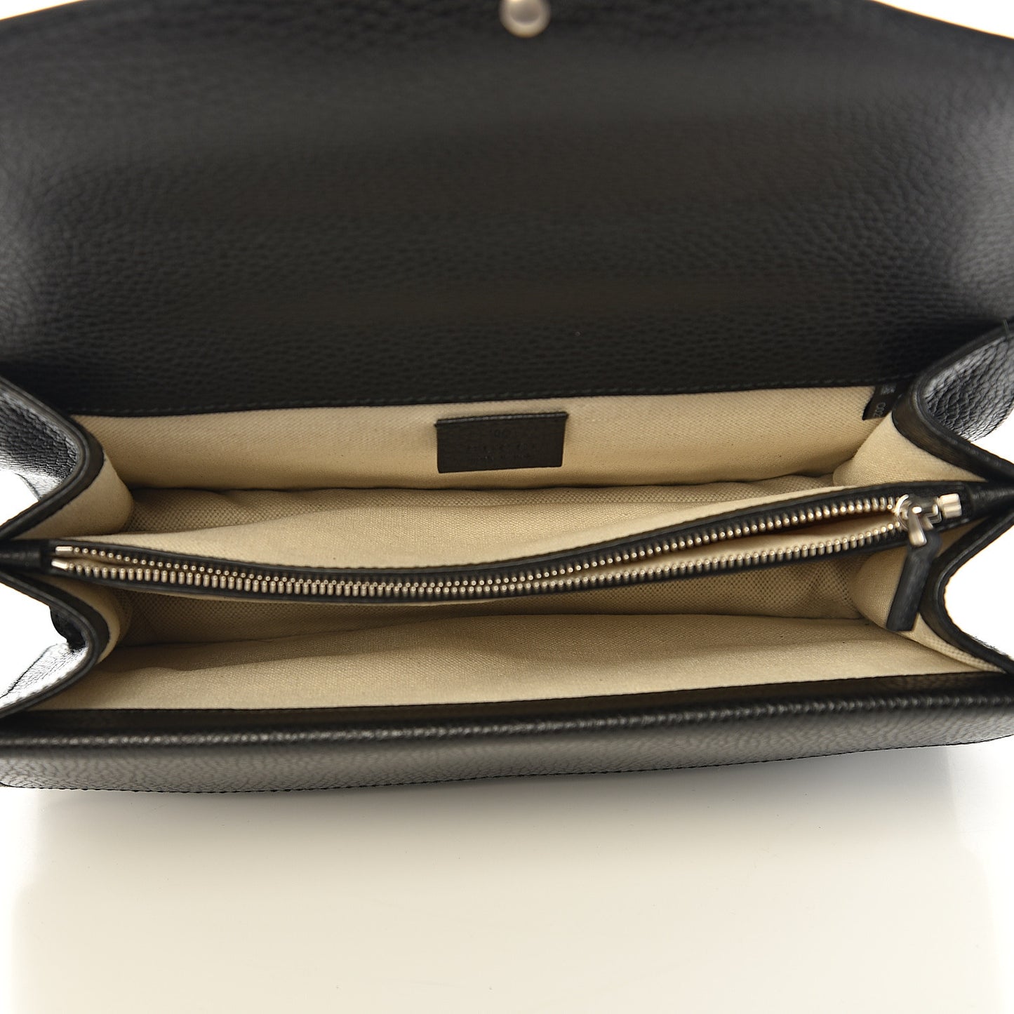 Pebbled Calfskin Small Dionysus Shoulder Bag Black