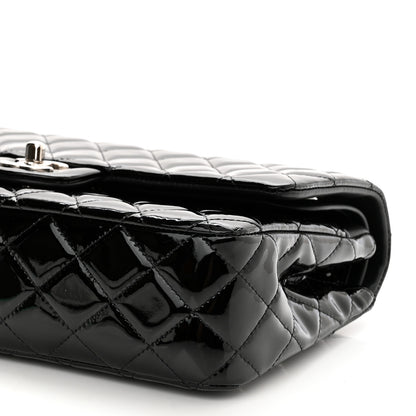 Chanel Patent Quilted Medium Double Flap Black 10 of 10