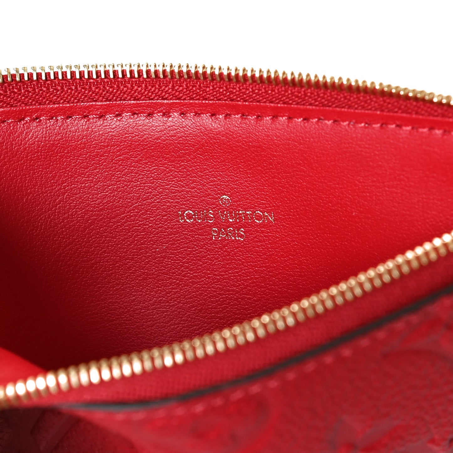 Empreinte Pochette Felicie Chain Wallet Scarlet