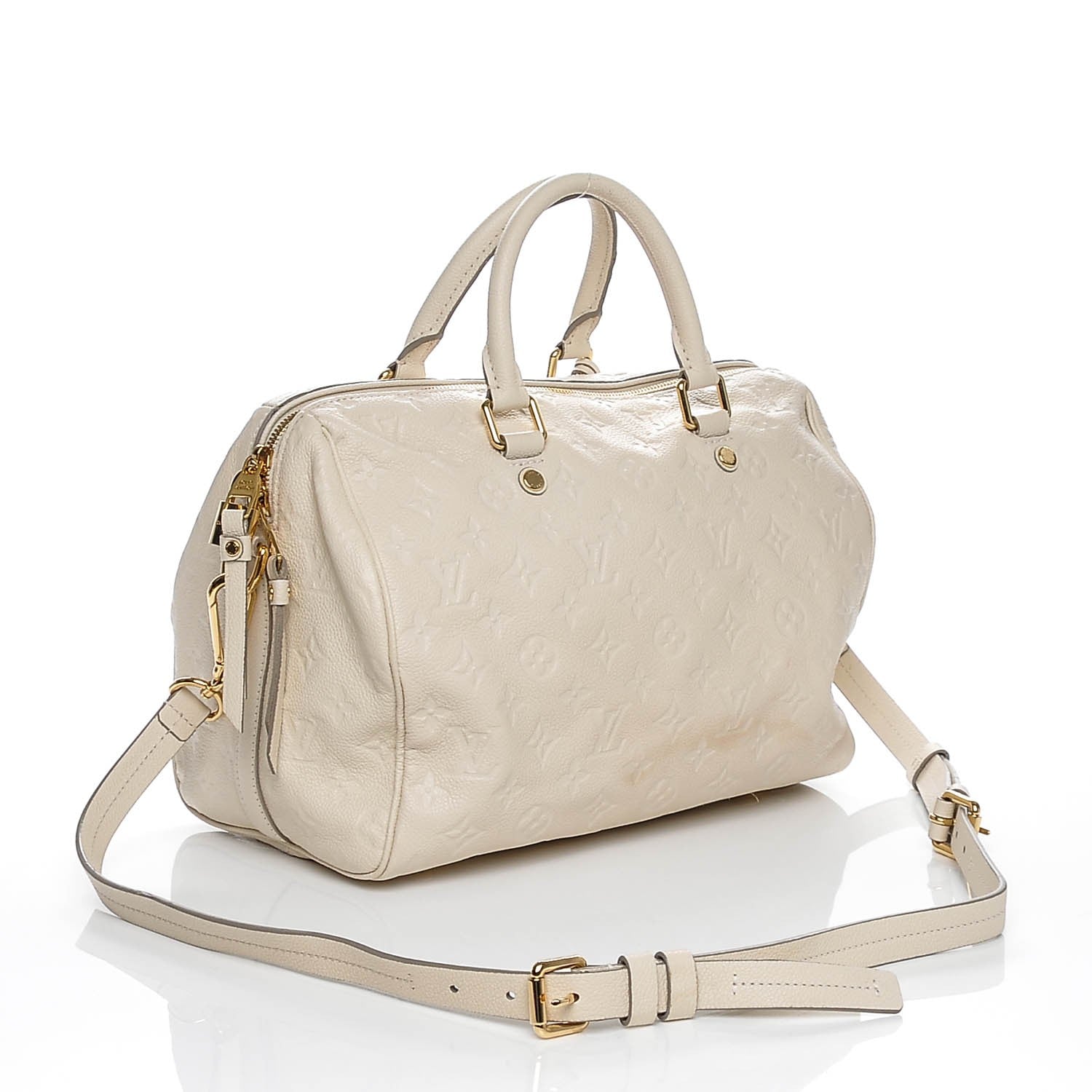 Louis Vuitton Empreinte Speedy Bandouliere 30 Neige 3 of 11