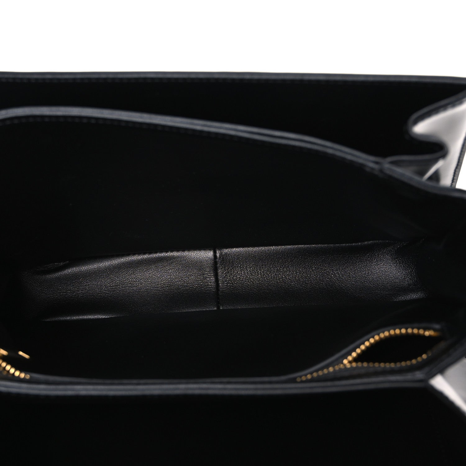 Celine Shiny Calfskin Medium Triomphe Black 5 of 10