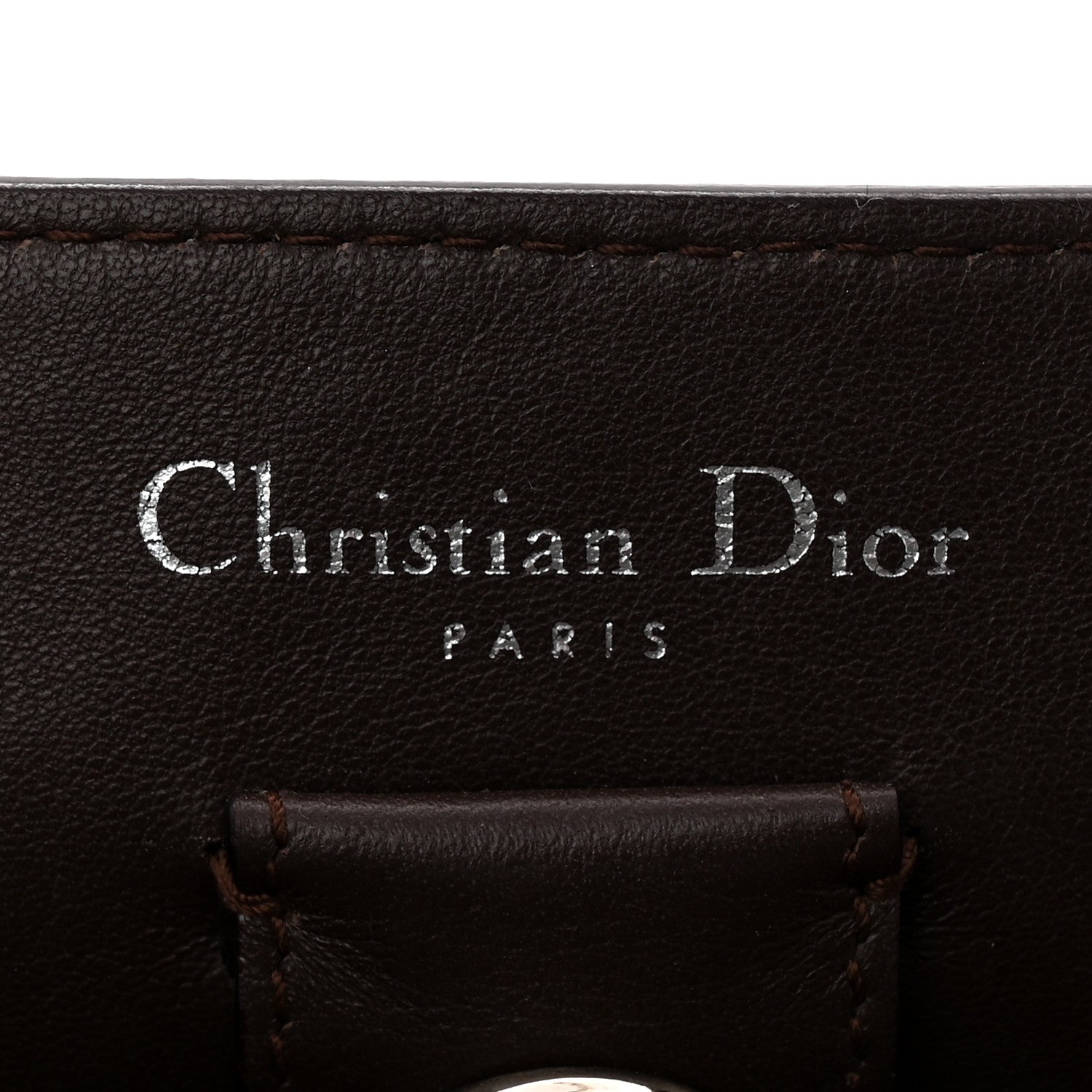 Christian Dior Smooth Calfskin Medium Diorissimo Tote Blue 7 of 13