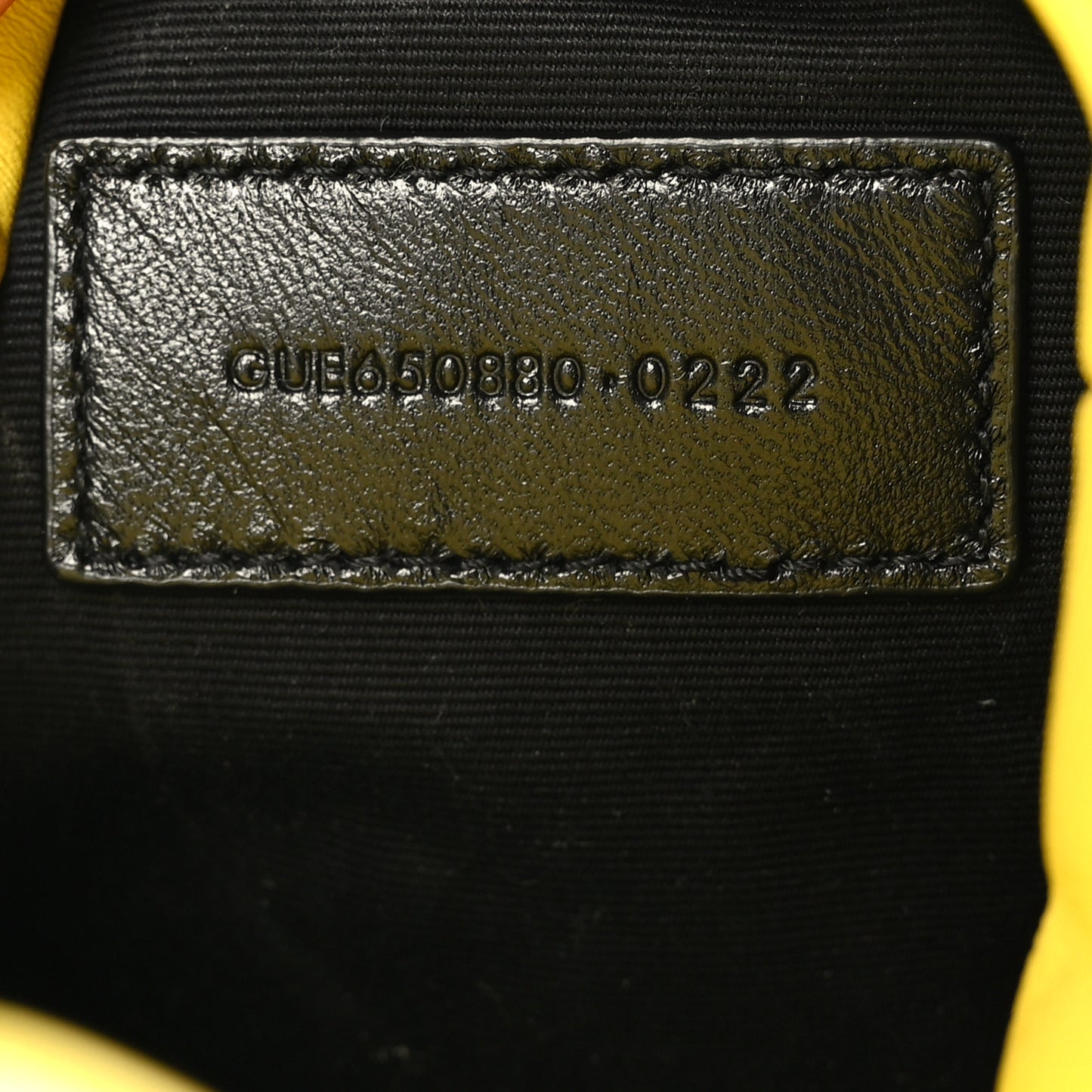 Canvas Quilted Loulou Puffer Monogram Pouch Clutch Jaune Citron