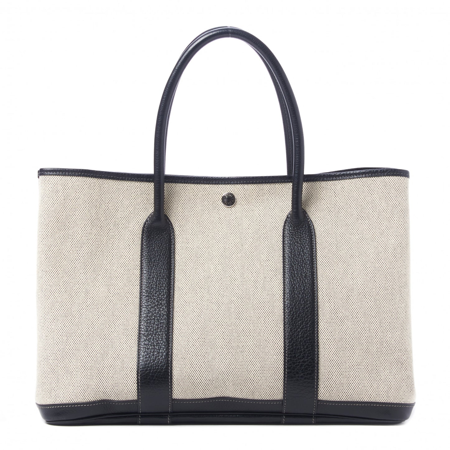 Toile Buffle Skipper Garden Party 36 MM Tote Black