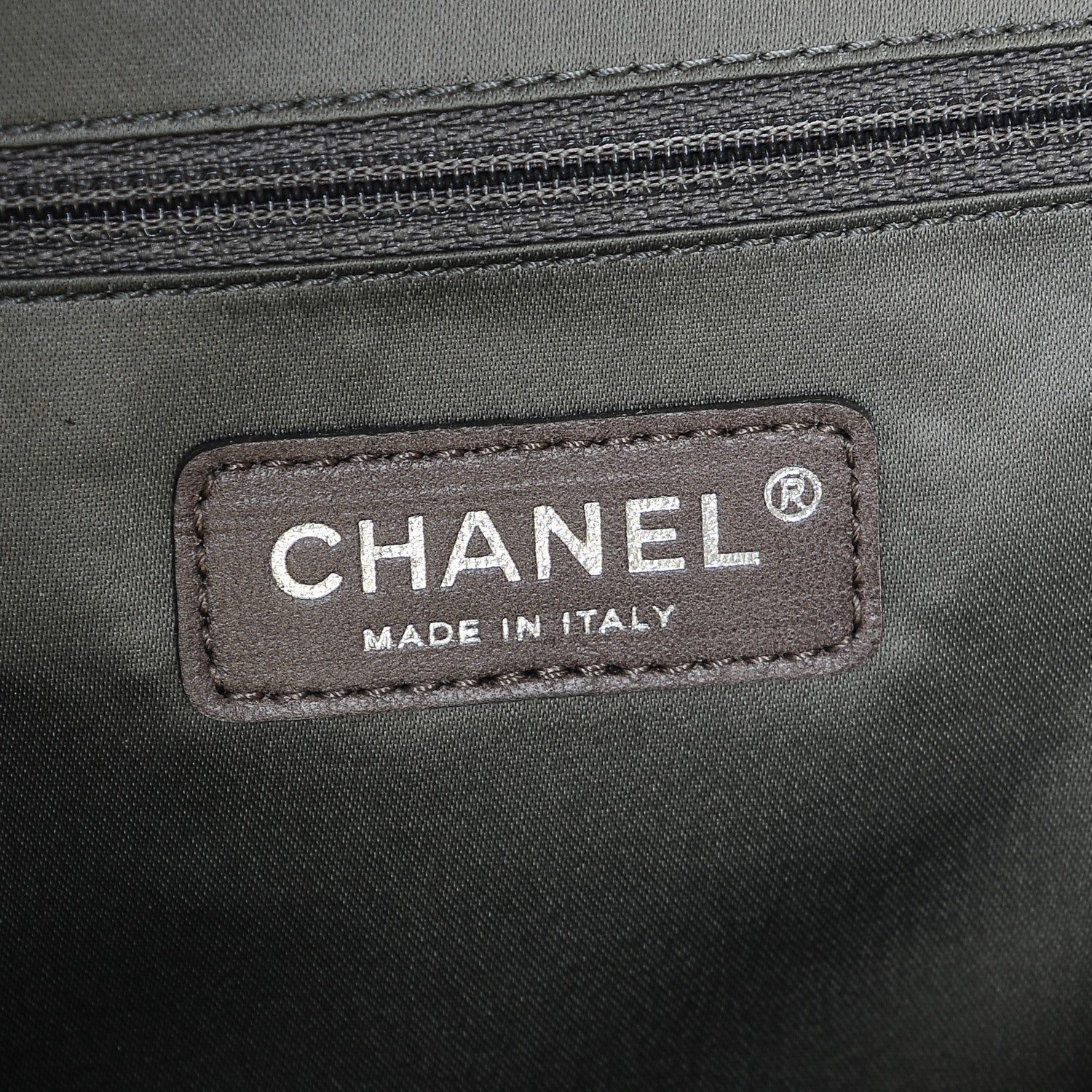 Chanel Metallic Crackled Calfskin Perforated Drill Shoulder Bag Gold 5 of 6
