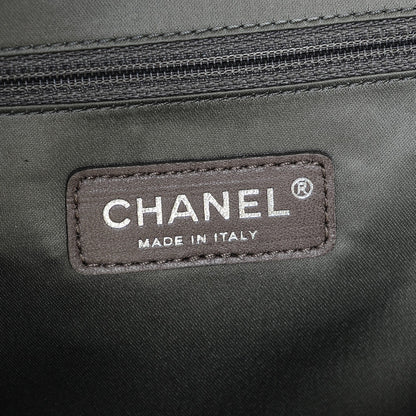 Chanel Metallic Crackled Calfskin Perforated Drill Shoulder Bag Gold 5 of 6