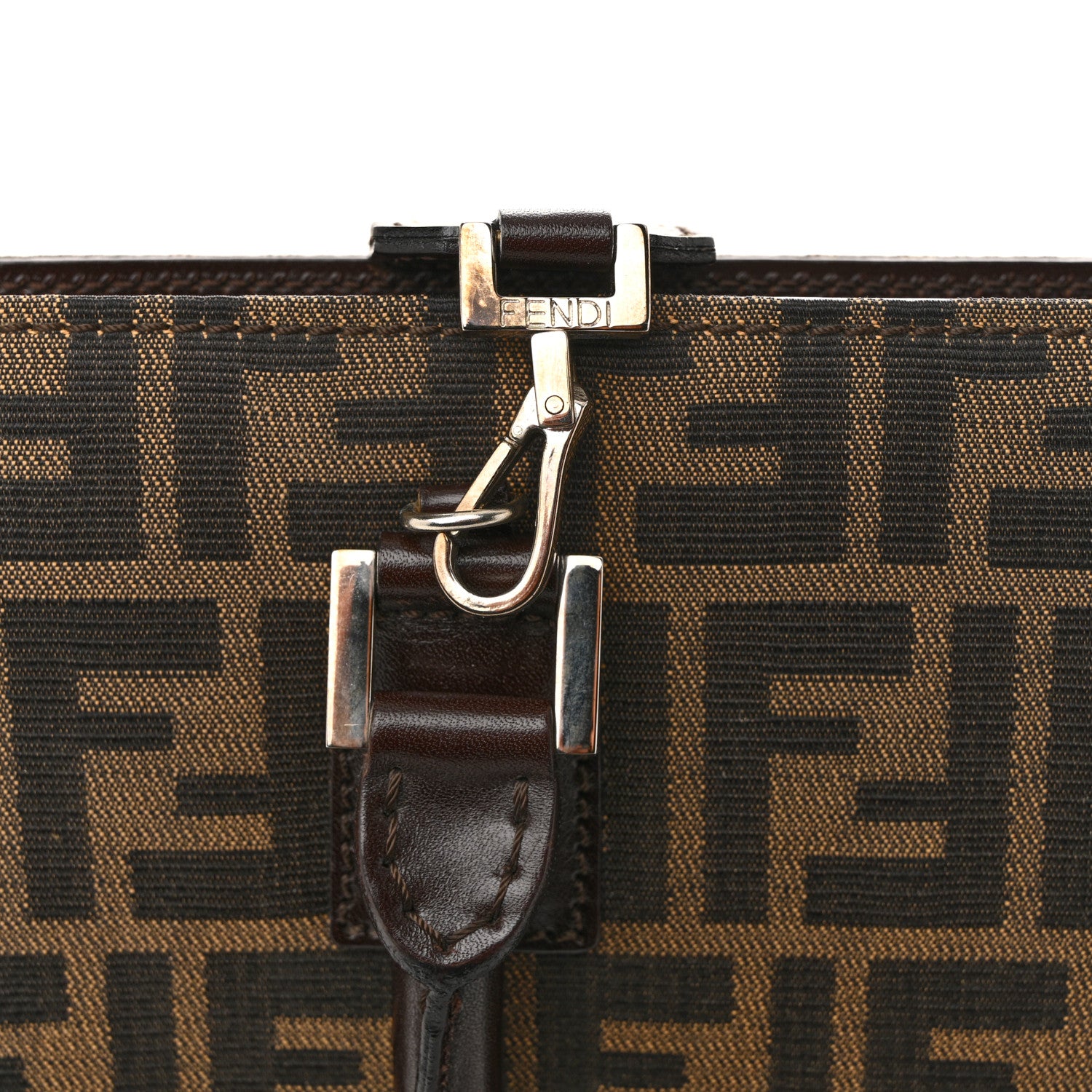 Fendi Zucca Top Handle Vertical Tote Tobacco 1772961 – FASHIONPHILE