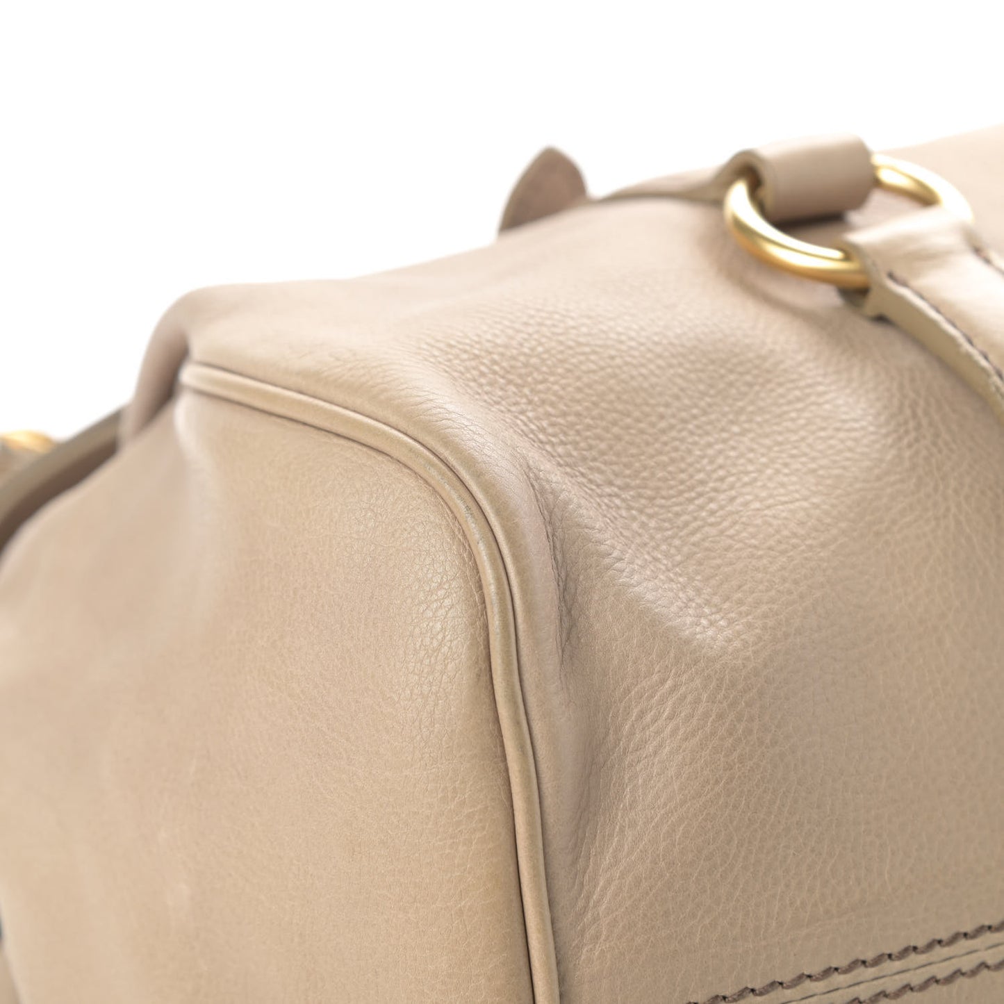 Vitello Medium Bow Bag Beige