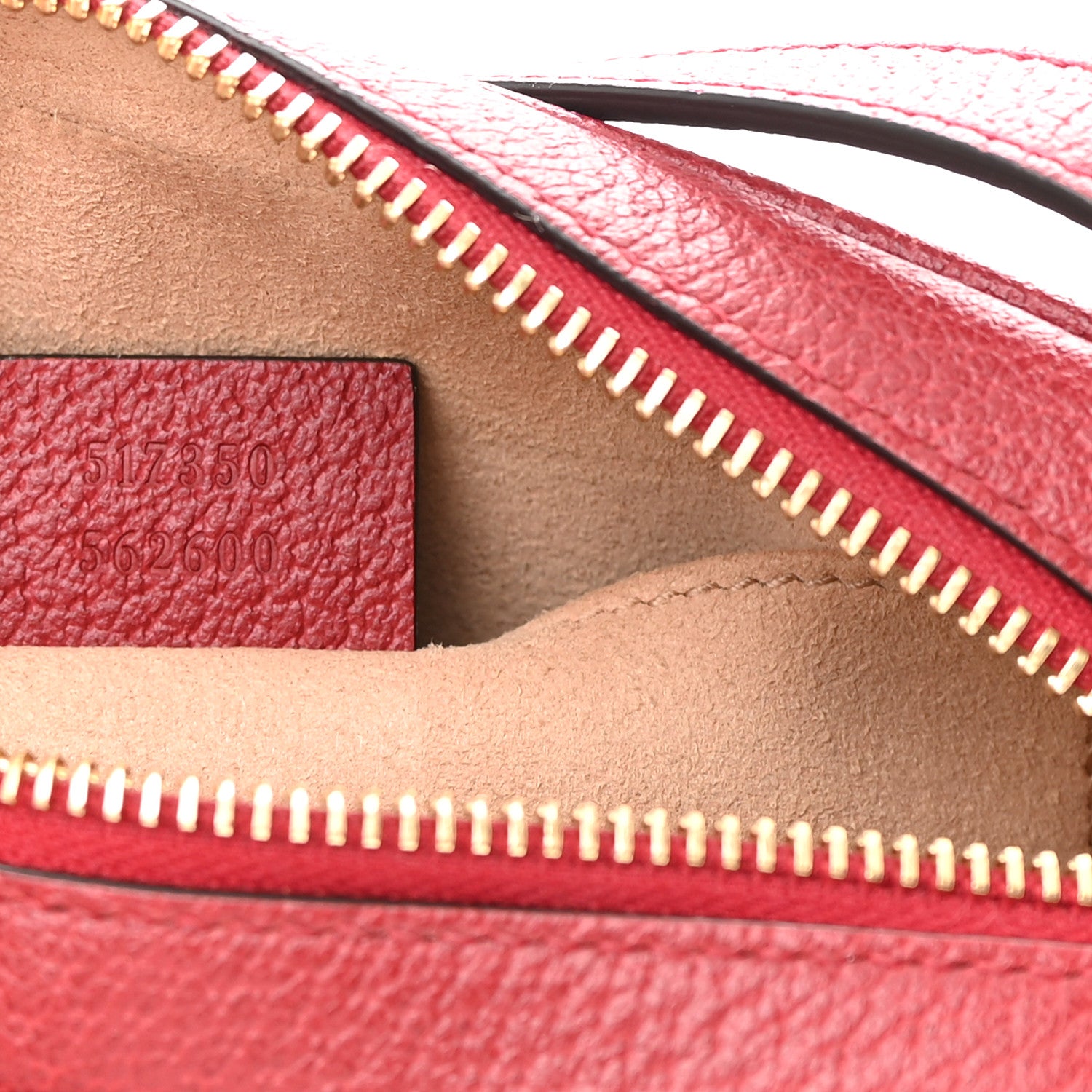 Gucci GG Supreme Monogram Flora Web Mini Ophidia Shoulder Bag Red 7 of 11
