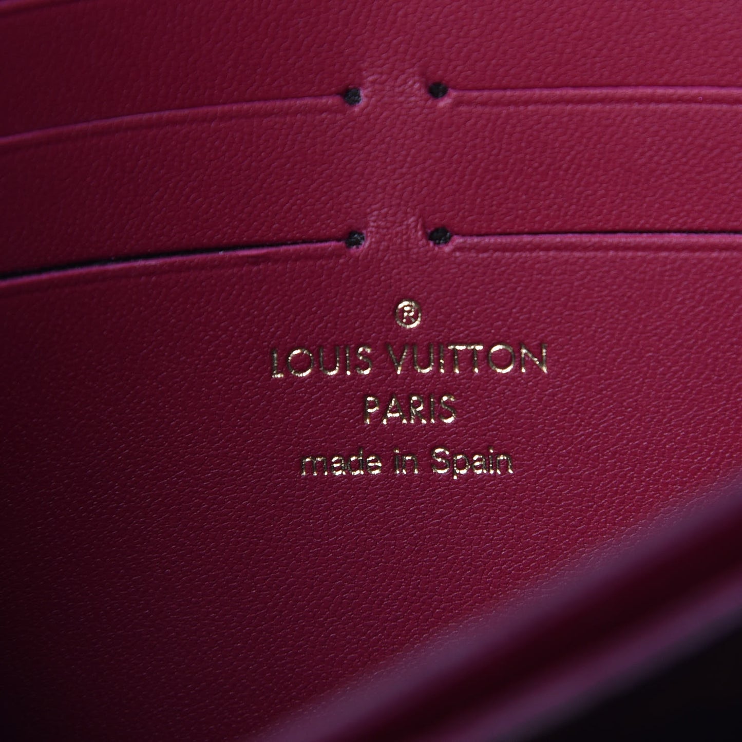 Monogram Flore Wallet Fuchsia
