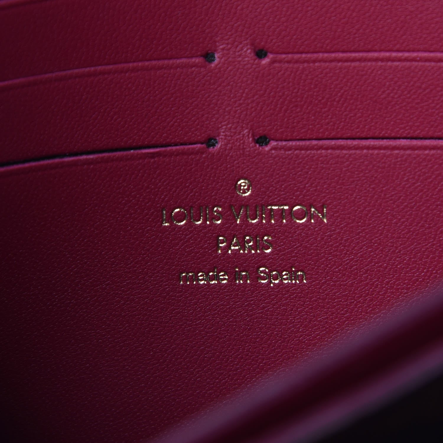 Louis Vuitton Monogram Flore Wallet Fuchsia 7 of 7