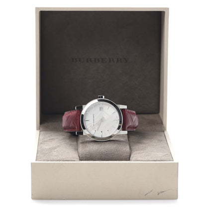 Burberry Stainless Steel Calfskin 34mm The City Quartz Watch BU9152 9 of 9