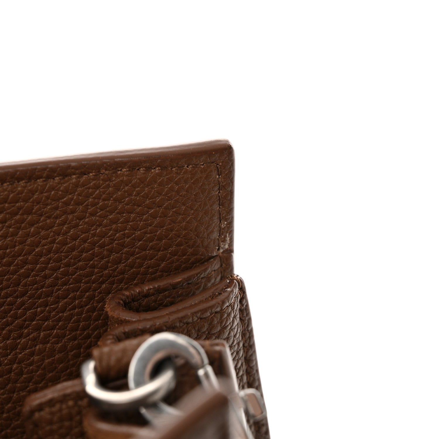 Saint Laurent Grained Calfskin Small Supple Sac De Jour Moka 11 of 16