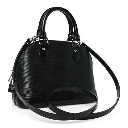 Louis Vuitton Epi Alma BB Black 3 of 8