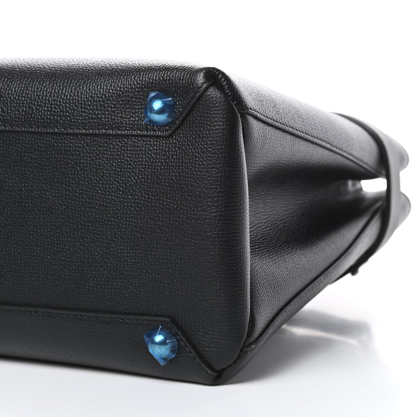 Derby Calfskin House Check Medium Banner Tote Black