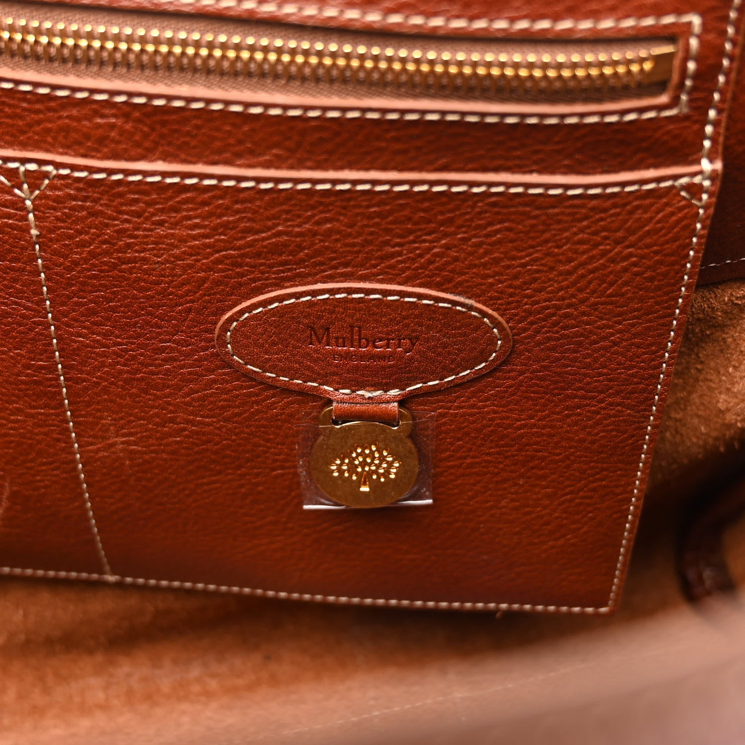 Mulberry Natural Leather Bayswater Oak 6 of 11