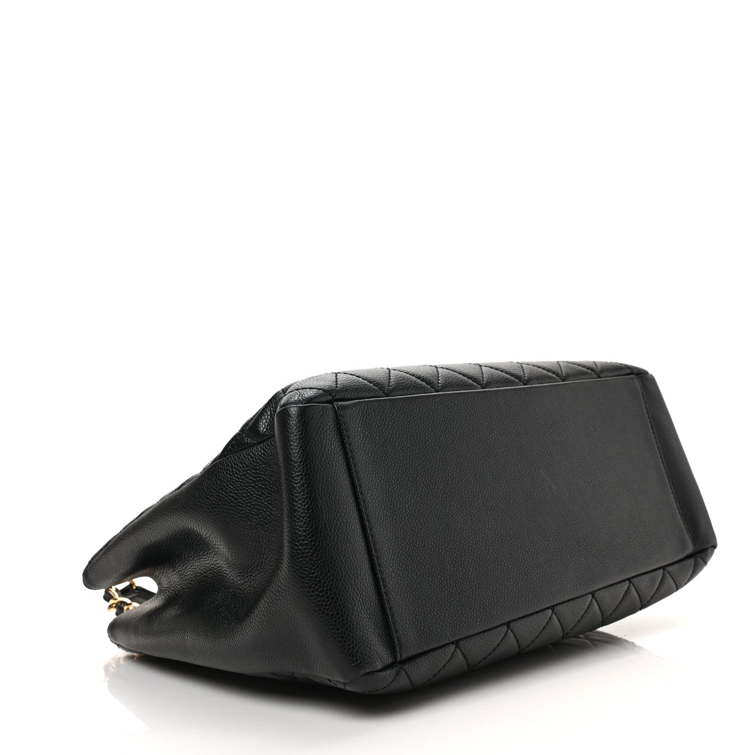 Chanel Caviar Quilted Grand Shopping Tote GST Black 4 of 9